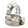 Vare: Slangeklemme Rustfri 16 mm, Slangeklemme Maks Ø: 16, Slangeklemme Bredde: 8, Slangeklemme Farge: Rustfri,