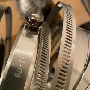 Vare: Slangeklemme Rustfri 178 mm, Slangeklemme Maks Ø: 178, Slangeklemme Bredde: 12, Slangeklemme Farge: Rustfri,