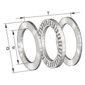 INA/FAG 81206TV Axial cylindr. roller bearing, Varenummer 81206TV