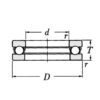INA/FAG 51128 Thrust ball bearing, Varenummer 51128