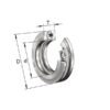 INA/FAG 53205 Thrust ball bearing, Varenummer 53205
