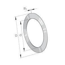 INA/FAG AS4060 Axial washer, Varenummer AS4060