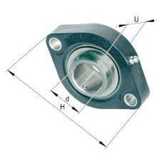 INA/FAG GLCTE30TVFA1255 Housing unit, Varenummer GLCTE30TVFA1255