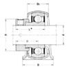 INA/FAG PB12 Housing unit PB, Varenummer PB12