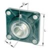 INA/FAG PCJ25TVFA1255 Corrotect/plastic bearing blck, Varenummer PCJ25TVFA1255