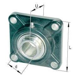 INA/FAG PCJ30TVFA1255 Corrotect plastic bearing hsg, Varenummer PCJ30TVFA1255