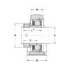 INA/FAG PSHE17 Housing unit PSHE, Varenummer PSHE17