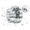 INA/FAG E30KRR Lager innsats 30x62x36,51 mm INA/FAG, Varenummer E30KRR