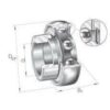 INA/FAG GRAE40NPPB Lager innsats, 40x80x21 mm INA/FAG, Varenummer GRAE40NPPB