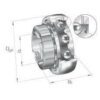 INA/FAG GSH502RSRB Radial insert ball bearing, Varenummer GSH502RSRB