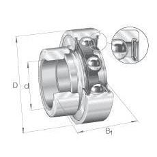 INA/FAG RAE20NPP Radial innsats kulelager , Varenummer RAE20NPP