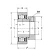 INA/FAG RAE25NPPFA106 Cylindrical bearing, Varenummer RAE25NPPFA106