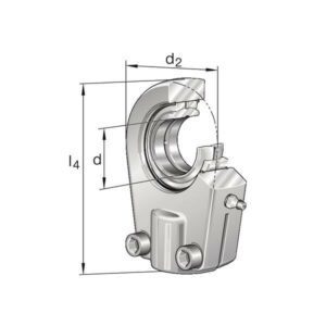 INA/FAG GIHRK35DOBINA Rod head, Varenummer GIHRK35DOBINA
