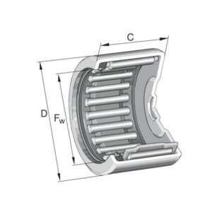 INA/FAG BK1414RS Cup needle roller bearing, Varenummer BK1414RS