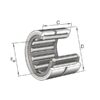 INA/FAG NK1716 Needle roller massif type, Varenummer NK1716