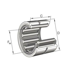 INA/FAG NK3530TVXL Needle bearing, Varenummer NK3530TVXL