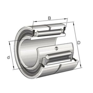INA/FAG NA49022RS Needle bearing, Varenummer NA49022RS