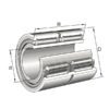 INA/FAG NA6908 Needle bearing, Varenummer NA6908