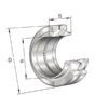 INA/FAG GE25LOINA Radial spherical plain bearing, Varenummer GE25LOINA