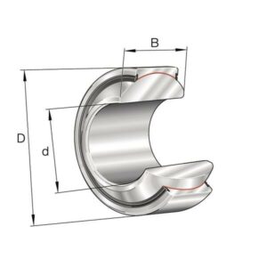 INA/FAG GE35FW2RSAINA Radial spherical plain bearing, Varenummer GE35FW2RSAINA
