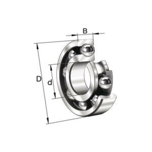 INA/FAG 6007C3 Deep groove ball bearing C3, Varenummer 6007C3