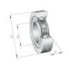 INA/FAG LR2002RSR Track roller bearing, Varenummer LR2002RSR