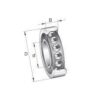 INA/FAG LR5205X2Z Track roller bearing, Varenummer LR5205X2Z