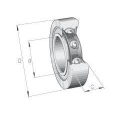 INA/FAG LR2092RSR Valselager , Varenummer LR2092RSR