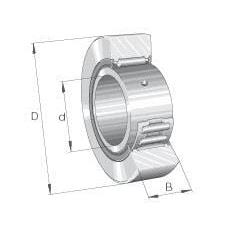INA/FAG NA22022RSR Track roller bearing, Varenummer NA22022RSR