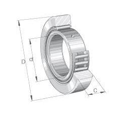 INA/FAG STO20 Track roller bearing, Varenummer STO20