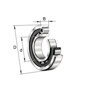 INA/FAG NU313ETVP2 Cylindrical roller bearing NU, Varenummer NU313ETVP2