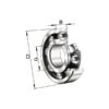 Ina/FAG Sporkulelager CN - 140x210x33 mm - 6028 - Varenummer: 6028