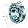 Ina/FAG Sporkulelager CN - 25x47x12 mm - 6005 - Varenummer: 6005