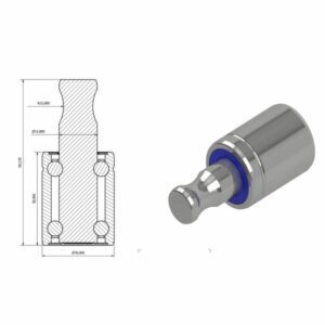 Kramp NWB20715 Lager for trykkvalse, Varenummer NWB20715