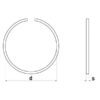 Kramp SP52 Snap ring, Varenummer SP52