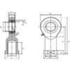 Mac Power GIR25DO2RS Rod end, Varenummer GIR25DO2RS