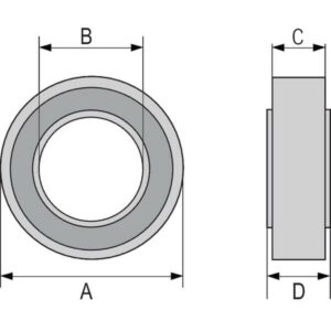 KL000607 Rullelager , Varenummer KL000607
