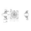 SKF 7500FY20TF Flenslager komplett FY SKF, Varenummer 7500FY20TF