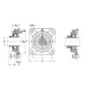 SKF 7500FY40FM Lager hus komplett SKF, Varenummer 7500FY40FM
