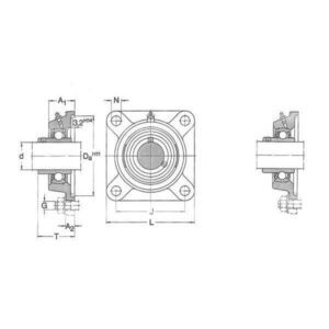 SKF 7500FY50TR Lager hus, Varenummer 7500FY50TR