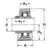 SKF 7500SY30TF Lager hus SY SKF, Varenummer 7500SY30TF
