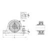 SKF 7500SY30TF Lager hus SY SKF, Varenummer 7500SY30TF