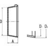 SKF 7500YAR2052RFHV Y-lager med pinolskrue rustfri YAR 205-2RFHV 25x52x34,1/15 mm, Varenummer 7500YAR2052RFHV