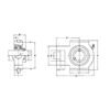 SKF YUCT205HSKF Lager hus UCT, Varenummer YUCT205HSKF