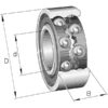 SKF 75004210 Sporkulelager 50x90x23 mm SKF, Varenummer 75004210