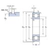 SKF 75006202ZZNR Lager 15 35 11, Varenummer 75006202ZZNR