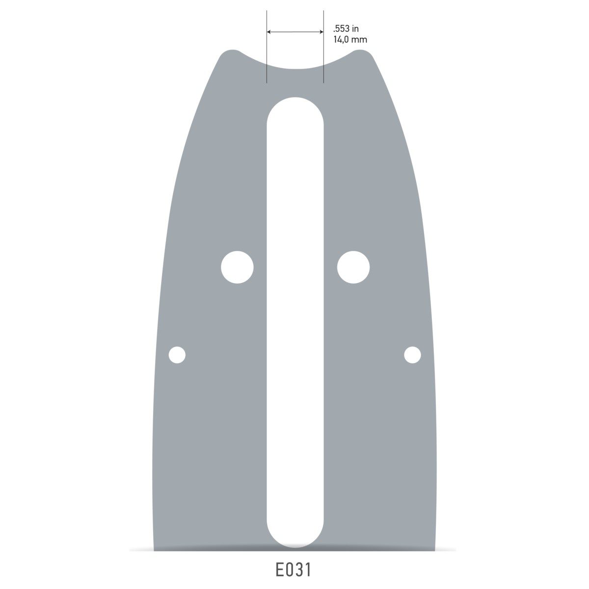 Bilde av Oregon PowerCut™ - .404", 1,6 mm , 80 drivledd 25" E031