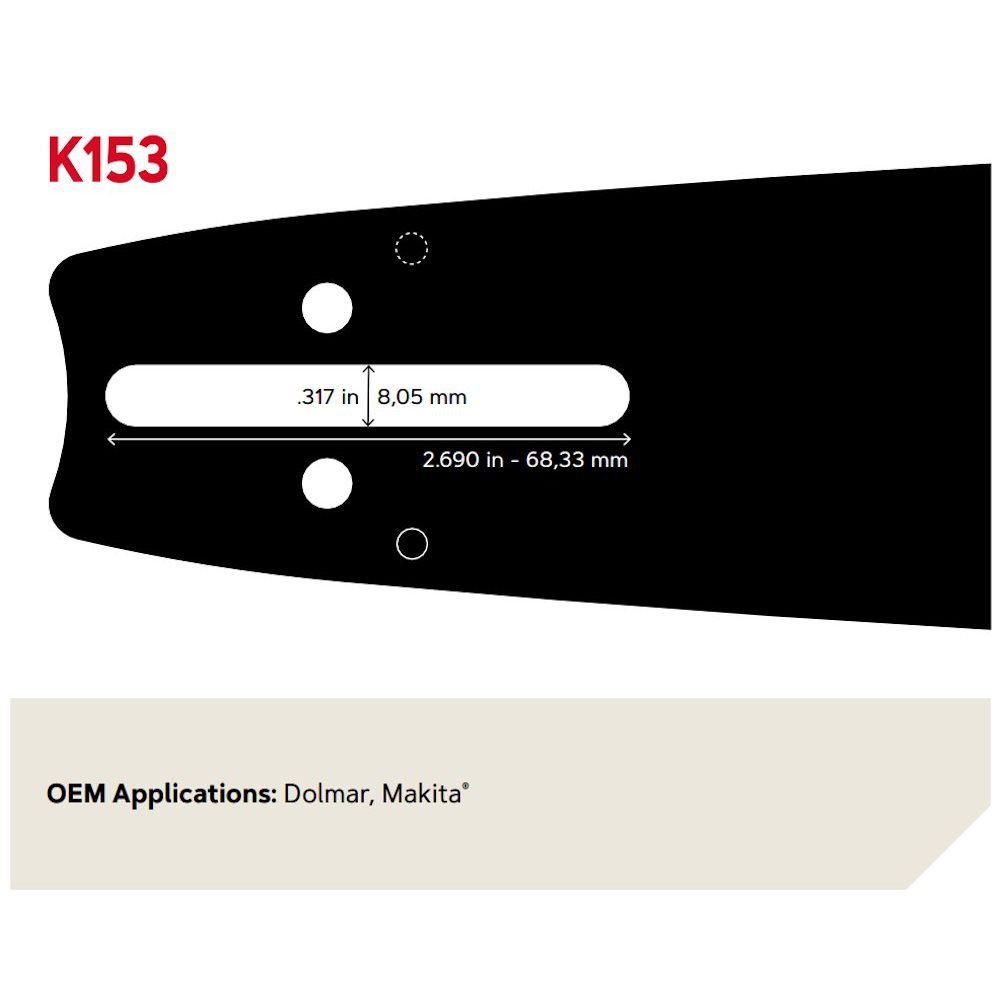 Bilde av Oregon VersaCut™ - 3/8", 1,5 mm , 64 drivledd 18" K153