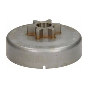 Drivhjul for motorsager, tilgjengelig i ulike størrelser og tannantall.