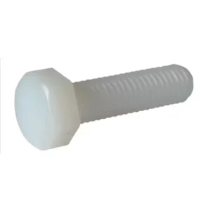 Sekskantskrue M4x20 - PA 6.6 - Nylon